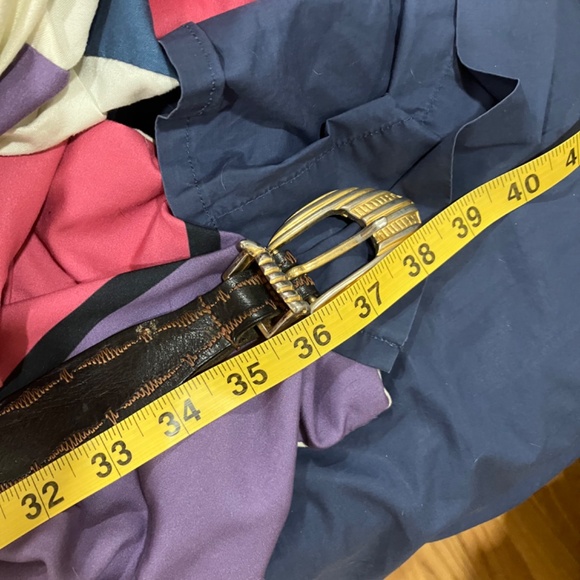 Vintage Leather Belt - Picture 4 of 5